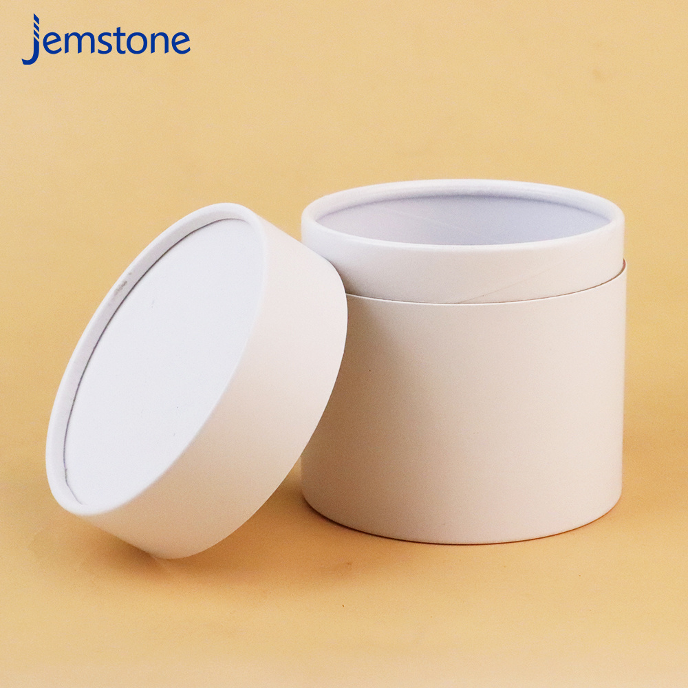 Recyclable Cardboard Tea Storage Paper Packaging Box Paper Cylinder Packaging