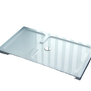 1200x800mm Acrylic/ABS Corner Anti-slip  Resin Shower Tray