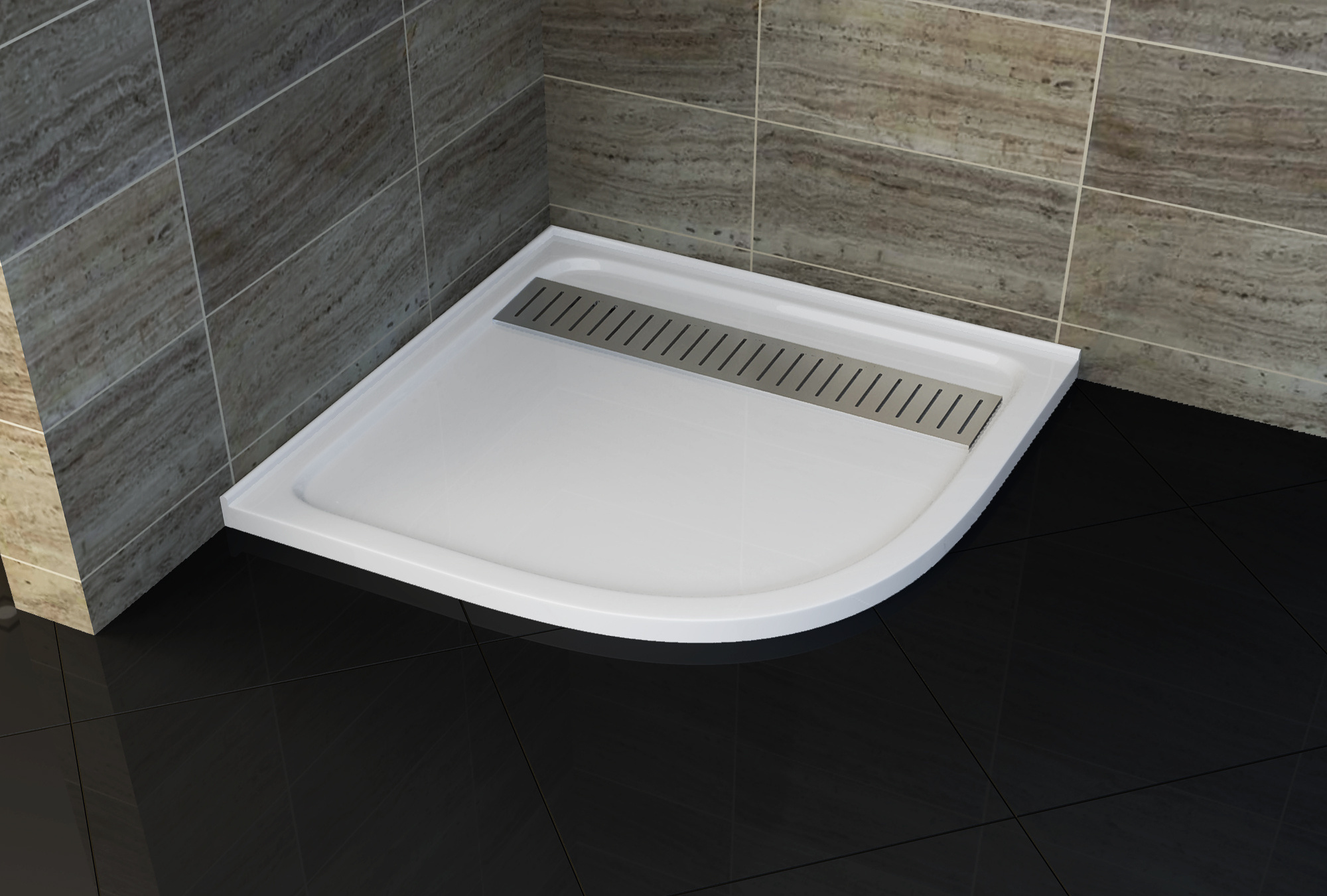 Floor Base Resin Shower Tray Showers Suit for  Shower Enclosures