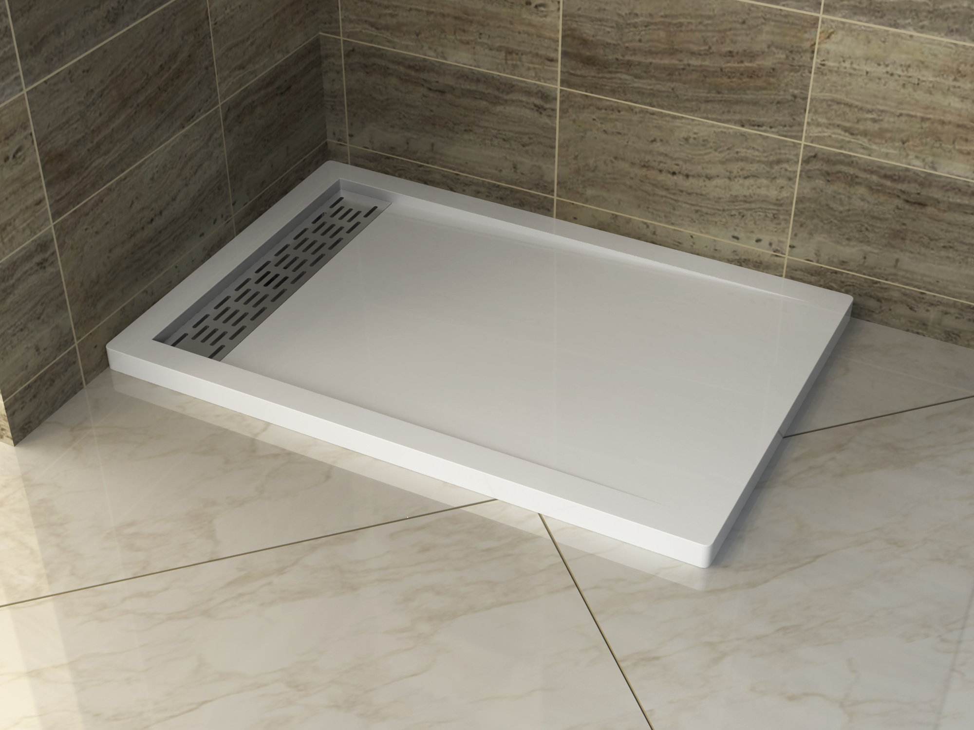 Floor Base Resin Shower Tray Showers Suit for  Shower Enclosures