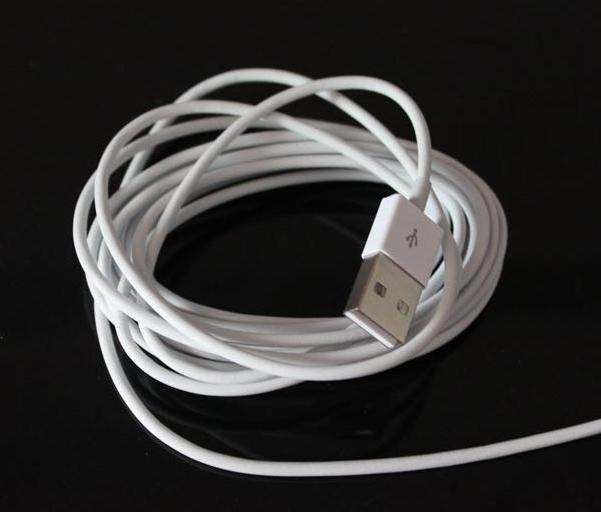 3m 10feet  sync data usb charging cable for iphone charger charging  cable 3 m meter 10 feet ft  charger usb data charger cables