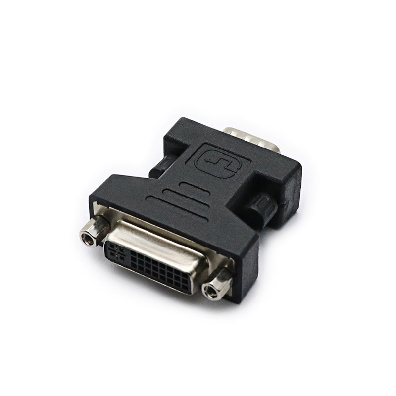 Female DVI  24+5  adapter to VGA male  otg converter adapter  plug to Female DVI 24+5 adapter