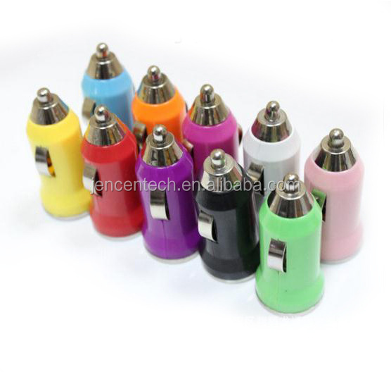 Hot selling cheap price portable mini mobile phone single usb electric Car Charger for car