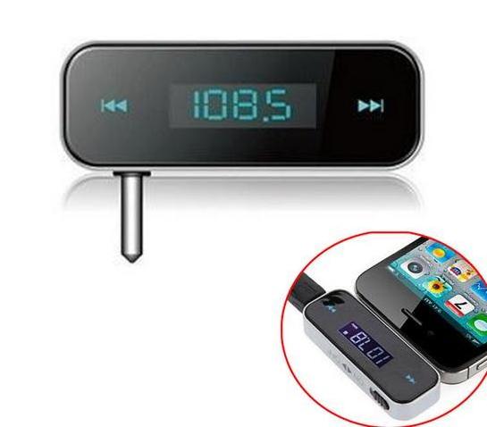 China  Car Wireless  FM Transmitter 3.5mm aux  Music to Car Radio FM Adaptor For  smart phone