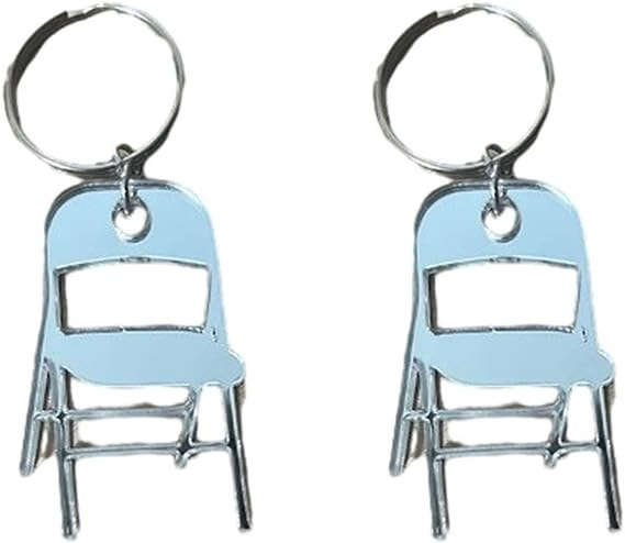 Brawl Chair Keychain  Folding Chair Key Chain  Montgomery Riverboat Brawl Chair Keychain