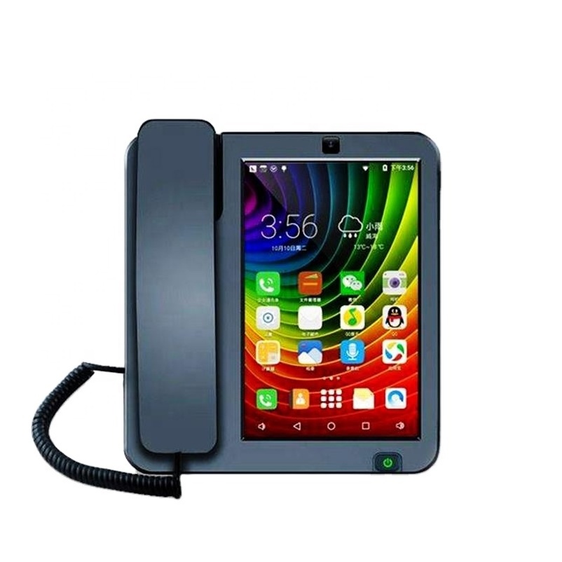 KT5 plus updated version 4G LTE Wireless Phone Smart Desktop Office Phone With SIM Card Touch Screen Video Call Cordless Phone