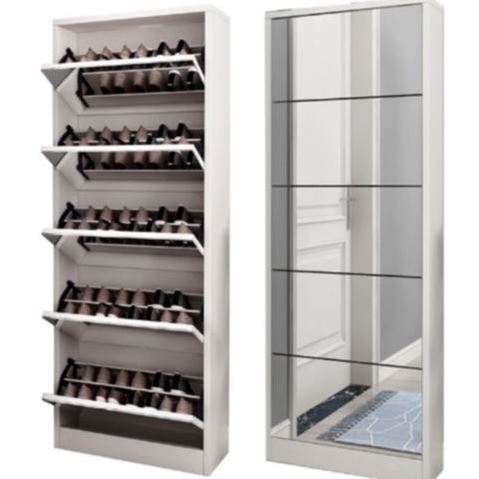 YQ JENMW Shoe cabinets with mirrors are the most affordable