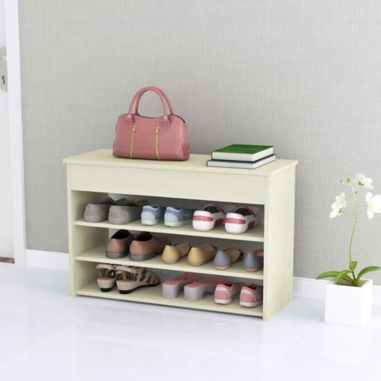 YQ JENMW Multi-Layer Storage Cabinet Simple Modern Home Shoe Rack Change Shoe Bench