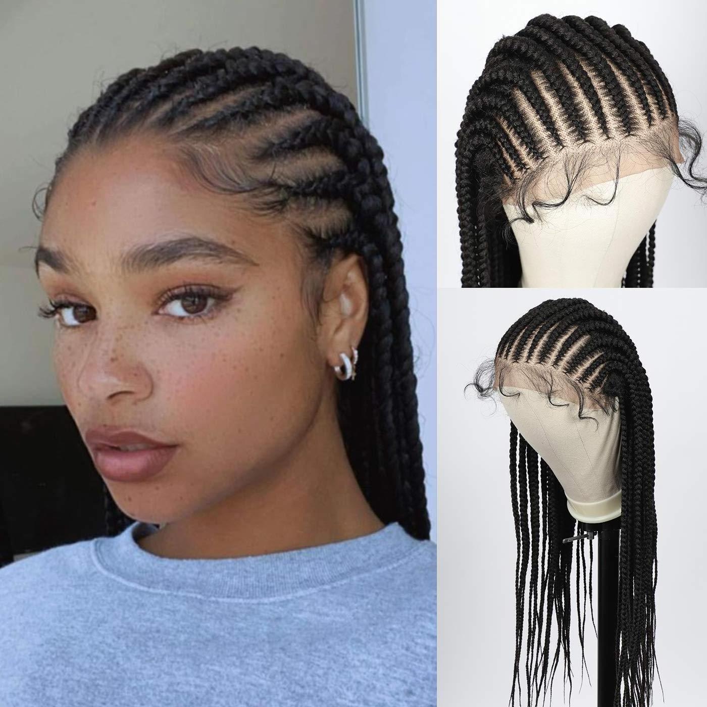 Ombre Best Selling Wholesale Short Synthetic Faux Dreads Style Wig Braiding Hair