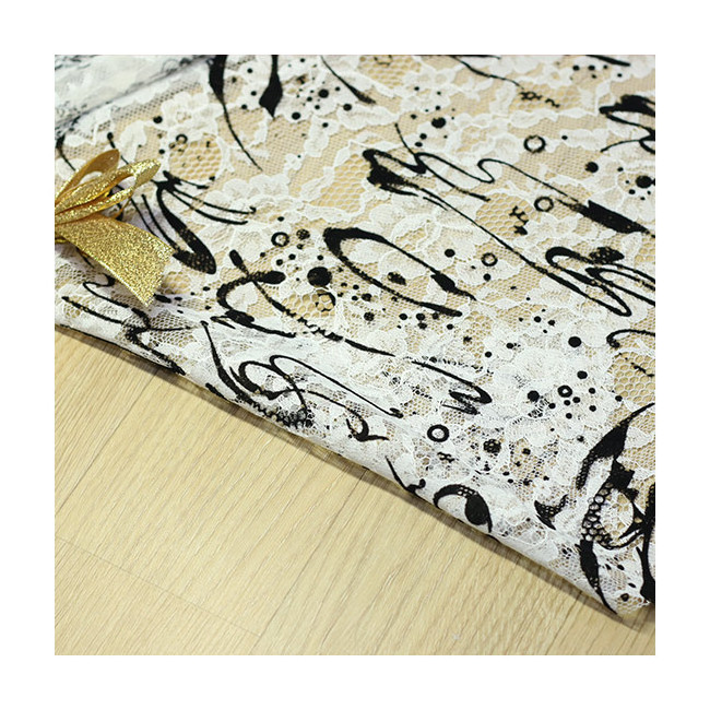 Korea Raschel customize design made 100% Polyester Multi pattern Korea fabrics