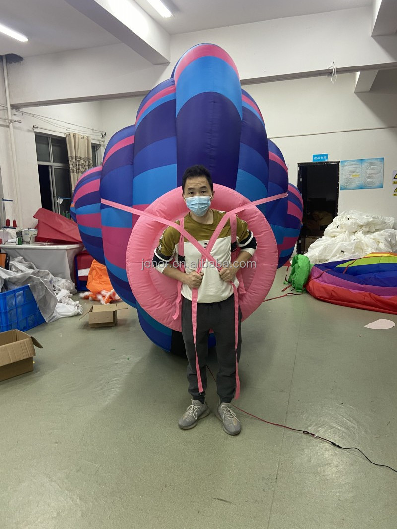 Walking Inflatable Snail Costume for Carnival Parade Performance