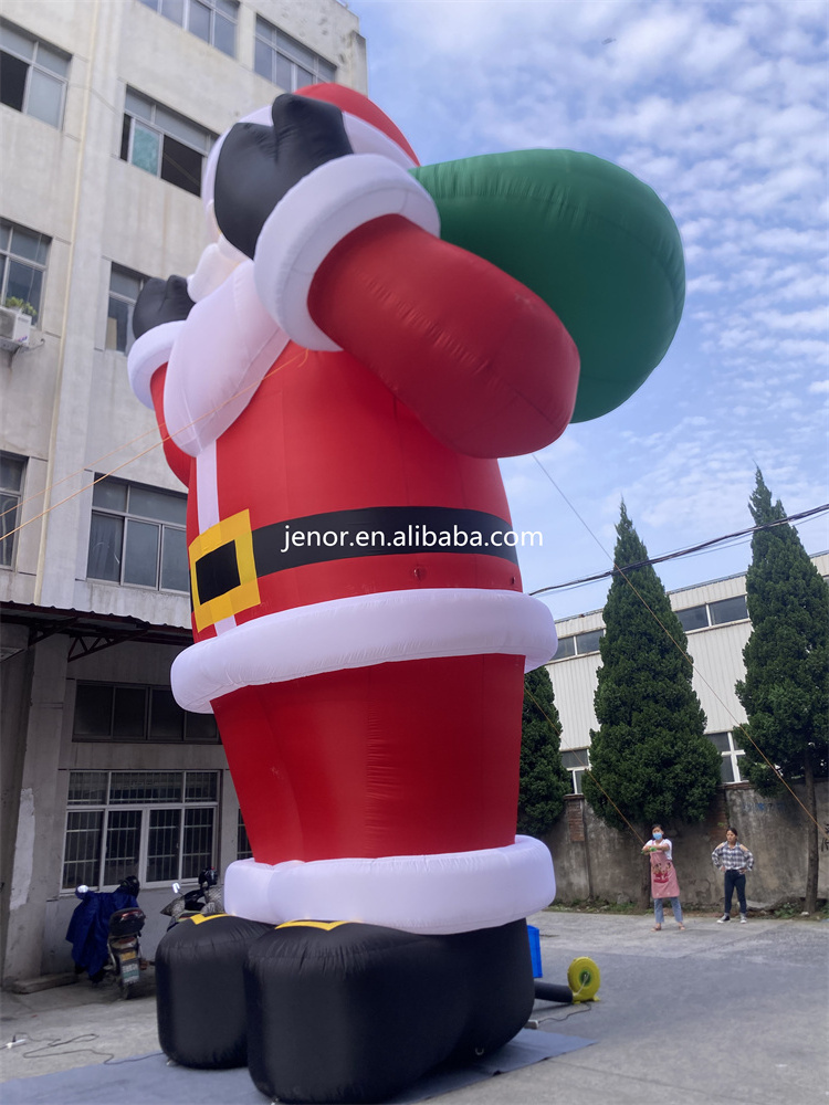 33ft Giant Christmas Decoration Inflatable Santa Claus Cartoon Character