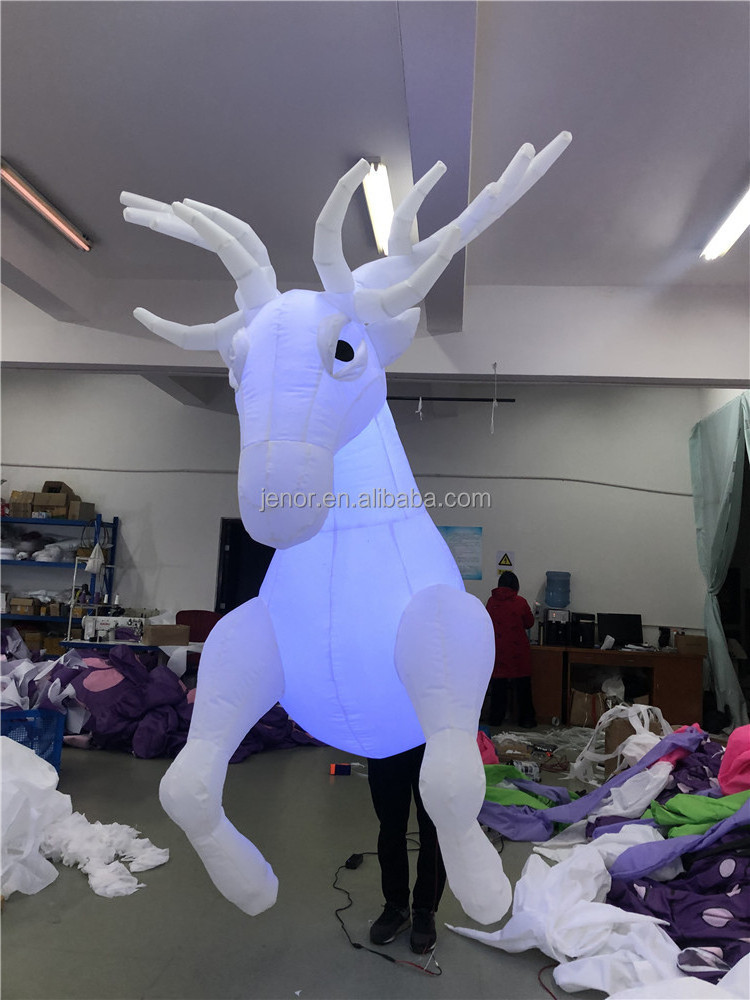 Christmas Party Parade Decoration Inflatable Walking Reindeer Costume