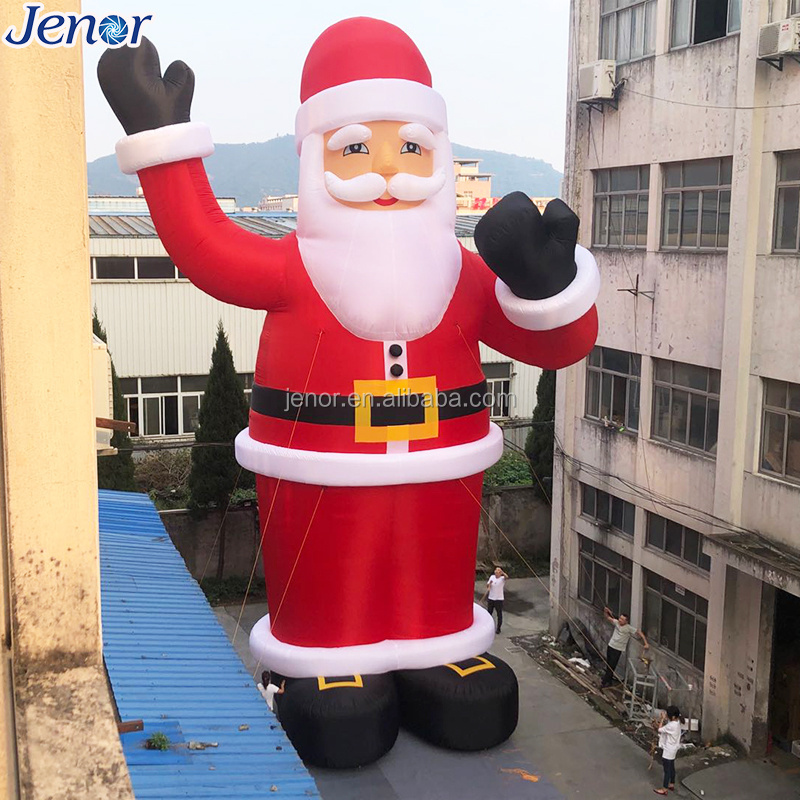 Giant 50FT Santa Claus Christmas Inflatable for Outdoor Party Display Advertising