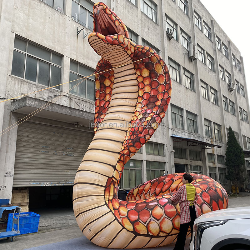 Giant Inflatable Snake Inflatable Animal Model for Themed Event Decoration