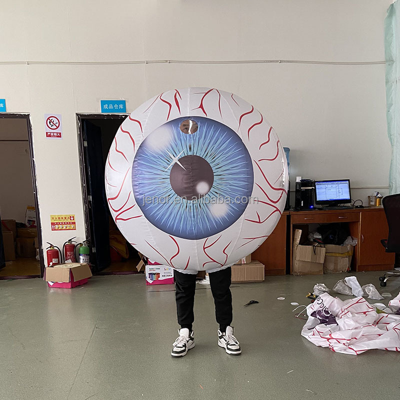 Hot Sale Cheap Custom Inflatable Eyeball Costume with Logo for Advertising