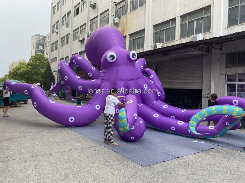 Giant Inflatable Octopus With Long Tentacles Inflatable Tentacles For Event Decoration