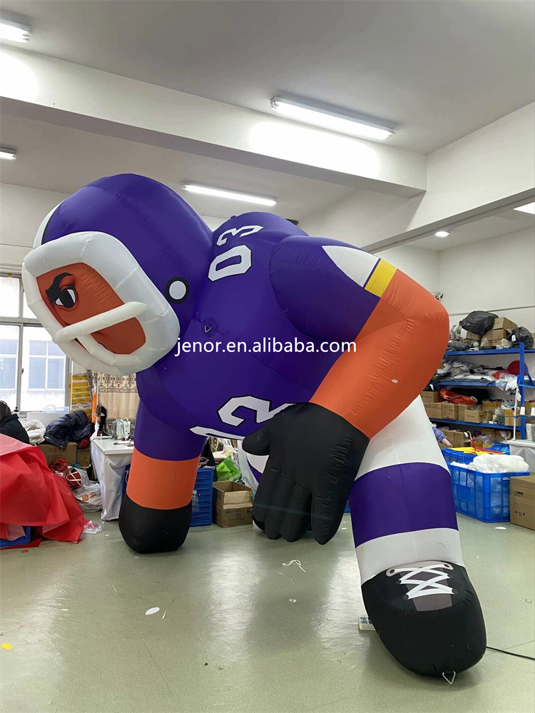 NFL Football Game Decoration Custom Inflatable Player Inflatable Football Player for Event