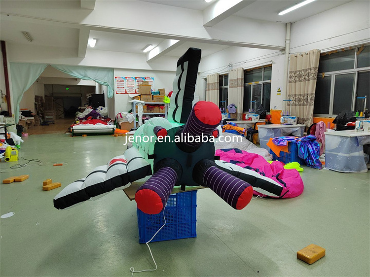 Advertising Lighting Inflatable Rocket Inflatable Aircraft Airplane Model for Decoration