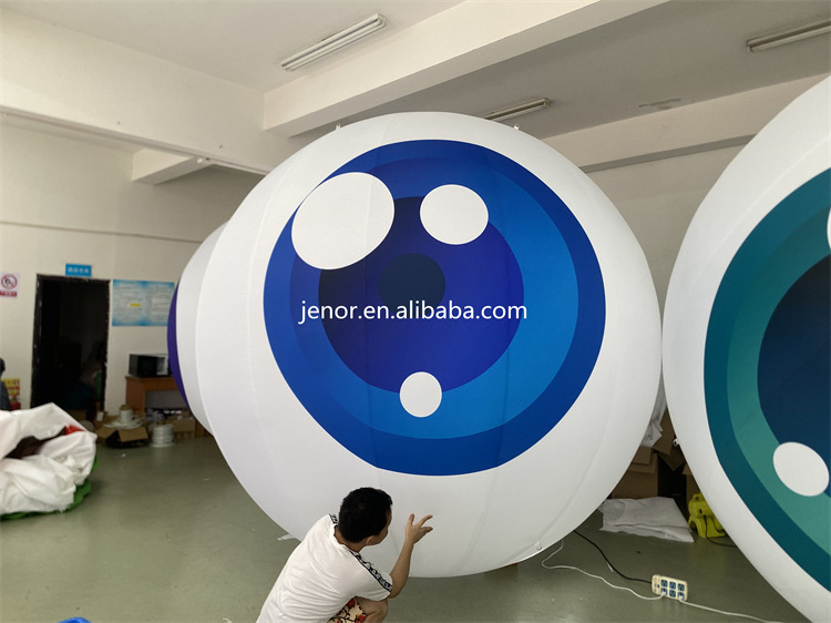 Giant Party Decoration Inflatable Eyeball with LED Lighting for Advertising