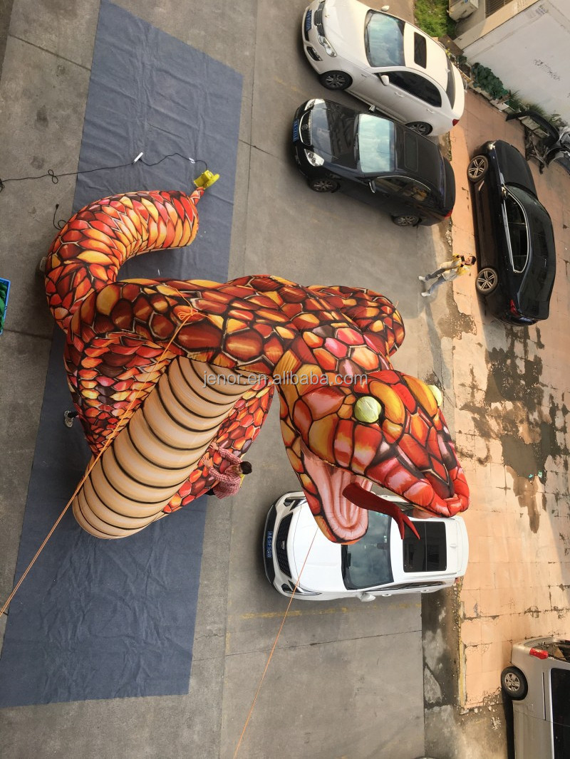 Giant Inflatable Snake Inflatable Animal Model for Themed Event Decoration