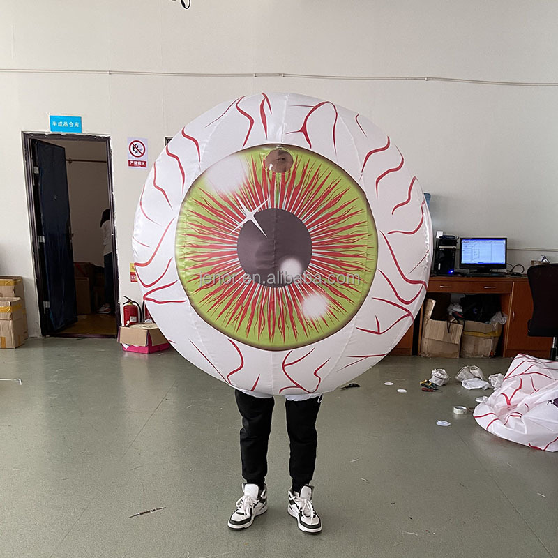 Hot Sale Cheap Custom Inflatable Eyeball Costume with Logo for Advertising