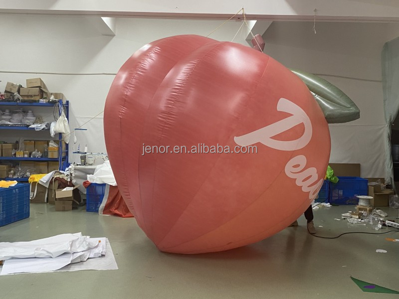 Advertising Inflatable Peach Inflatable Fruit Model for Decoration