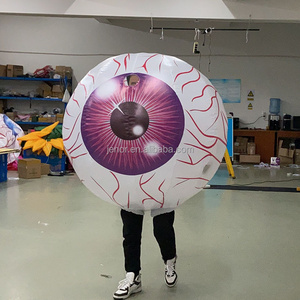 Hot Sale Cheap Custom Inflatable Eyeball Costume with Logo for Advertising