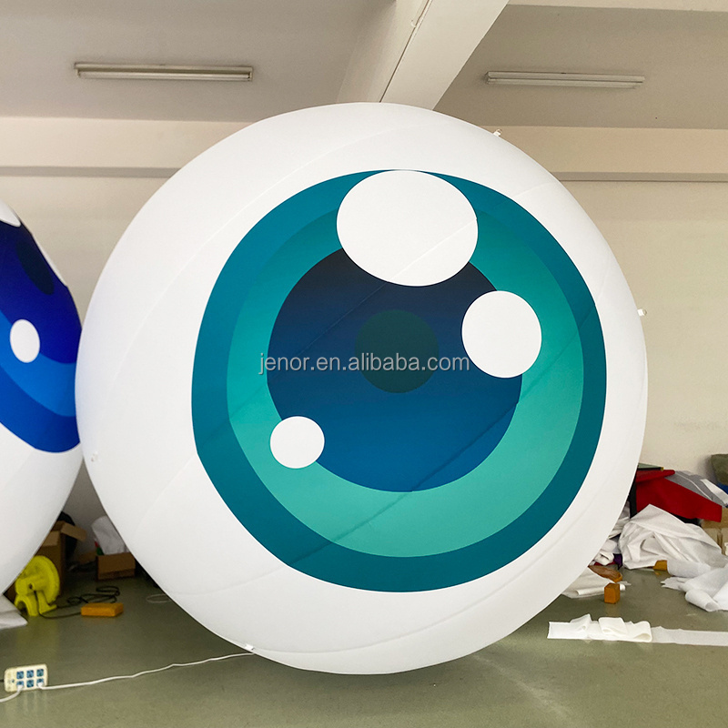 Giant Party Decoration Inflatable Eyeball with LED Lighting for Advertising