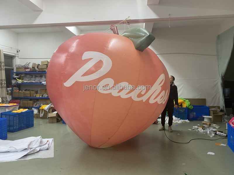 Advertising Inflatable Peach Inflatable Fruit Model for Decoration