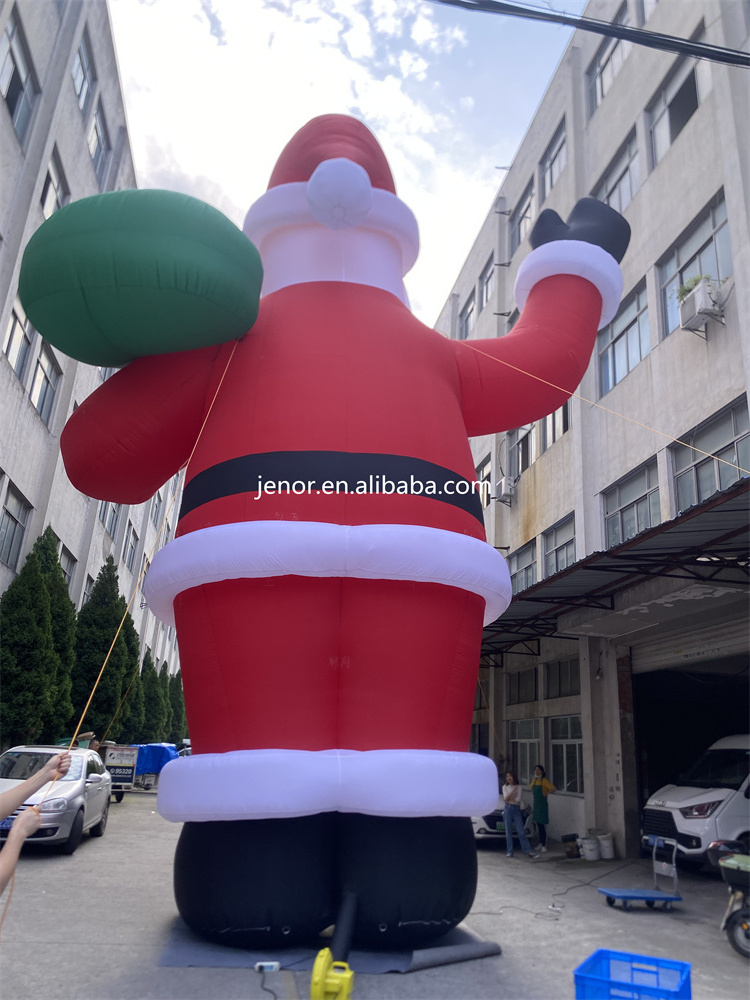 33ft Giant Christmas Decoration Inflatable Santa Claus Cartoon Character