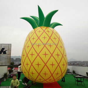 Giant Yellow Inflatable Pineapple Fruit Model for Advertising