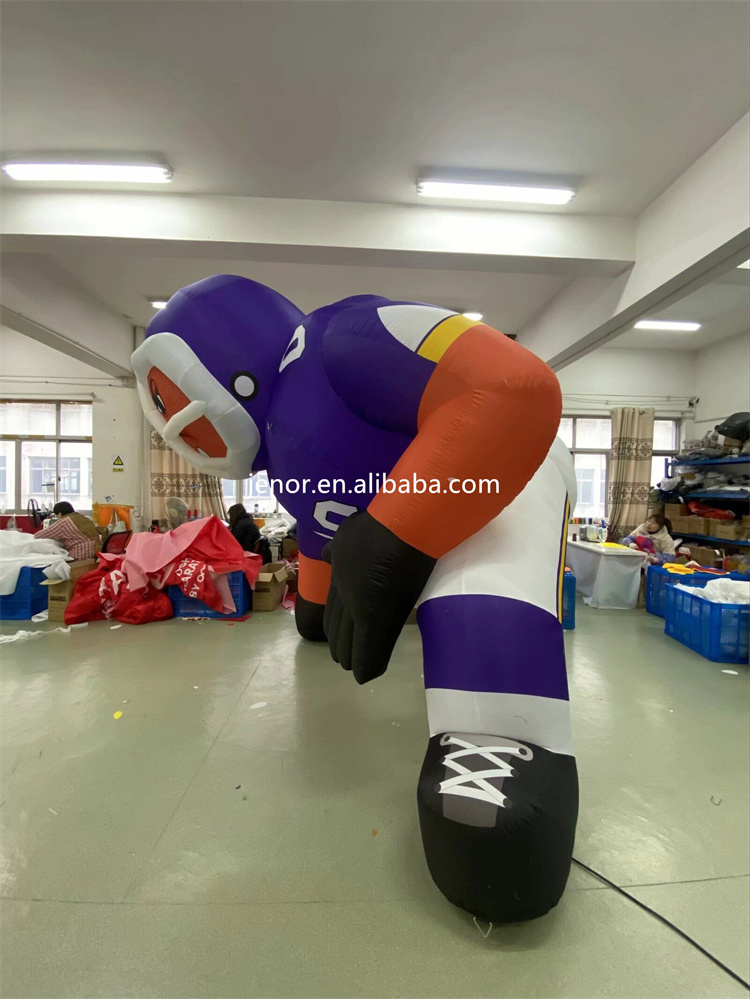 NFL Football Game Decoration Custom Inflatable Player Inflatable Football Player for Event