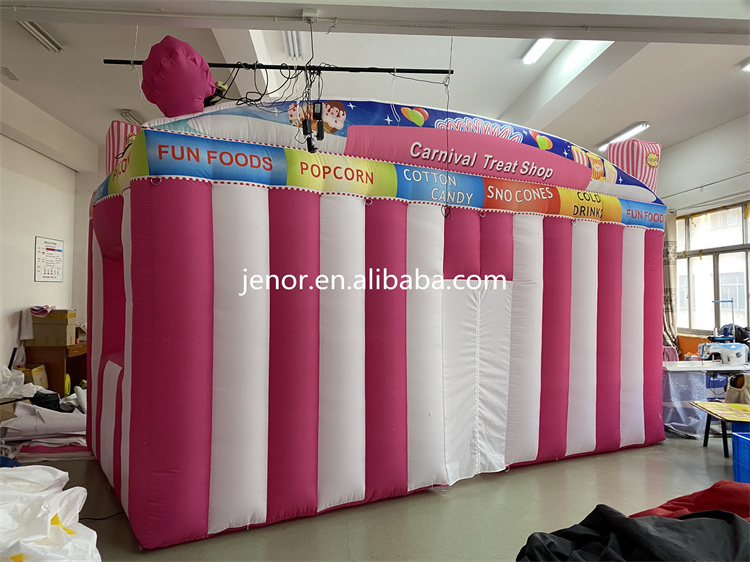 Outdoor Multifunctional Advertising Inflatable Tent Event Giant Inflatable Carnival Treat Shop Concession Booth