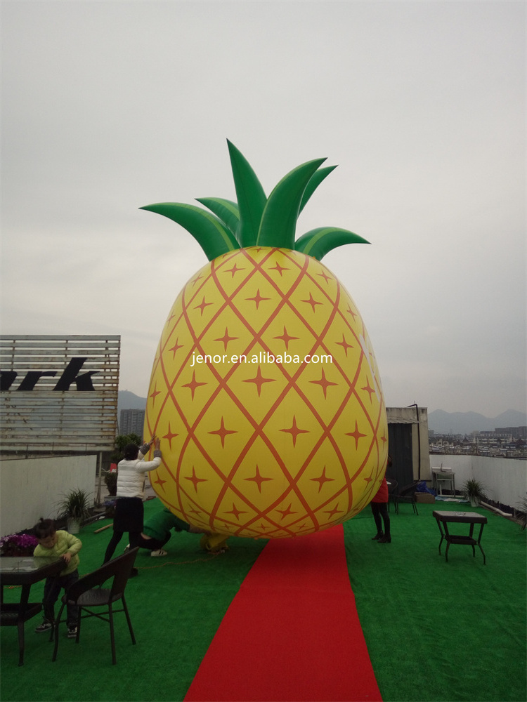 Giant Yellow Inflatable Pineapple Fruit Model for Advertising