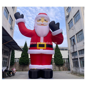 Giant Inflatable Christmas Inflatable Santa Claus Cartoon Outdoor for Xmas Advertising