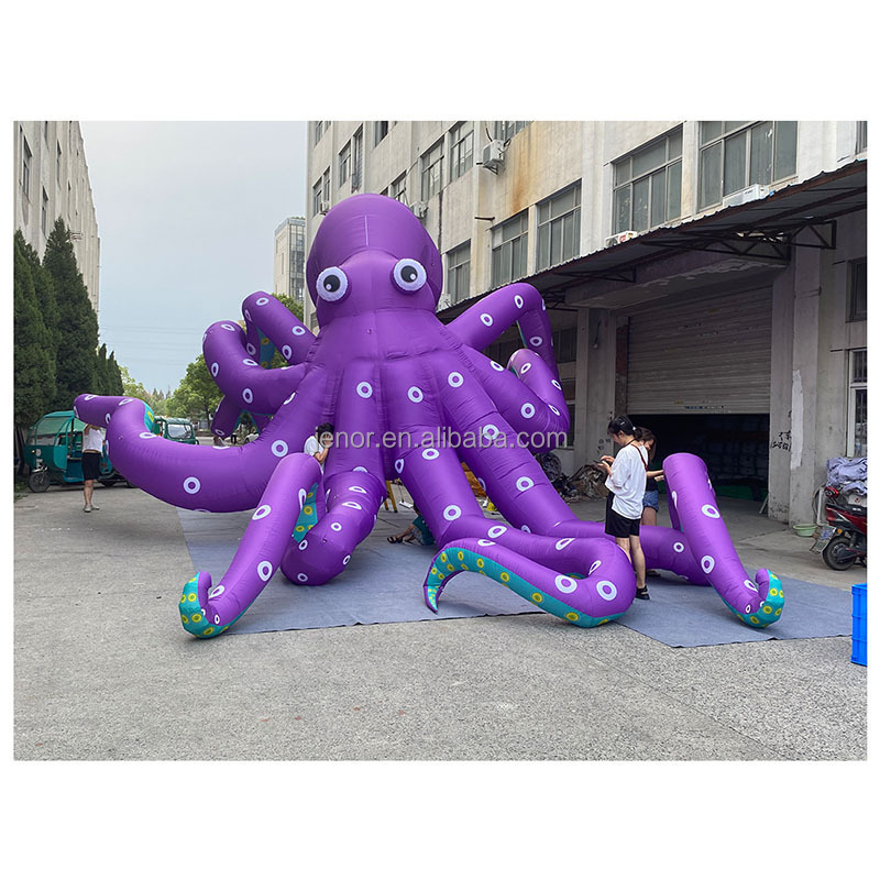 Giant Inflatable Octopus With Long Tentacles Inflatable Tentacles For Event Decoration