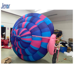 Walking Inflatable Snail Costume for Carnival Parade Performance