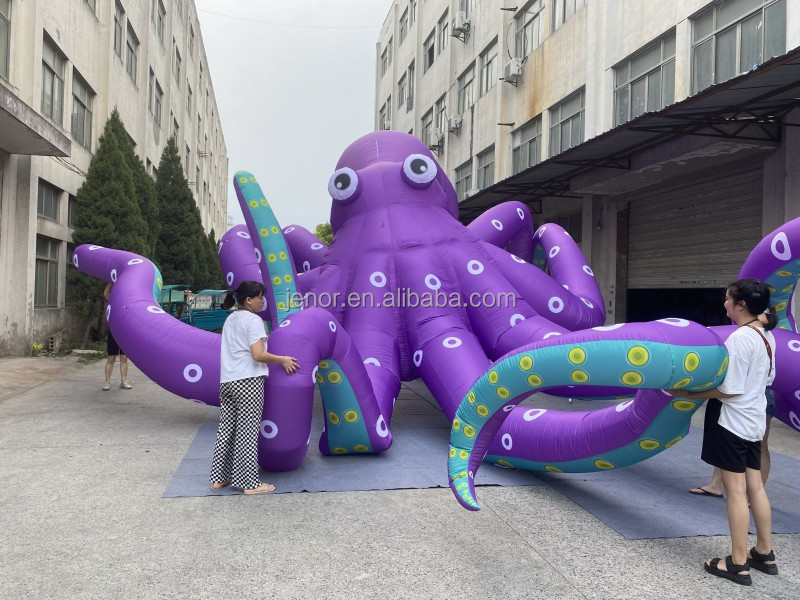 Giant Inflatable Octopus With Long Tentacles Inflatable Tentacles For Event Decoration