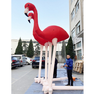 Giant Simulation Inflatable Flamingo Swan Animal Model for Shop Decoration