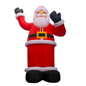 Giant 50FT Santa Claus Christmas Inflatable for Outdoor Party Display Advertising