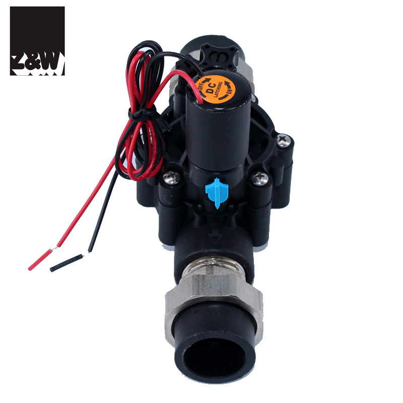 1 inch solenoid valve for garden irrigation drip sprinkler system with flow control smart manual operated