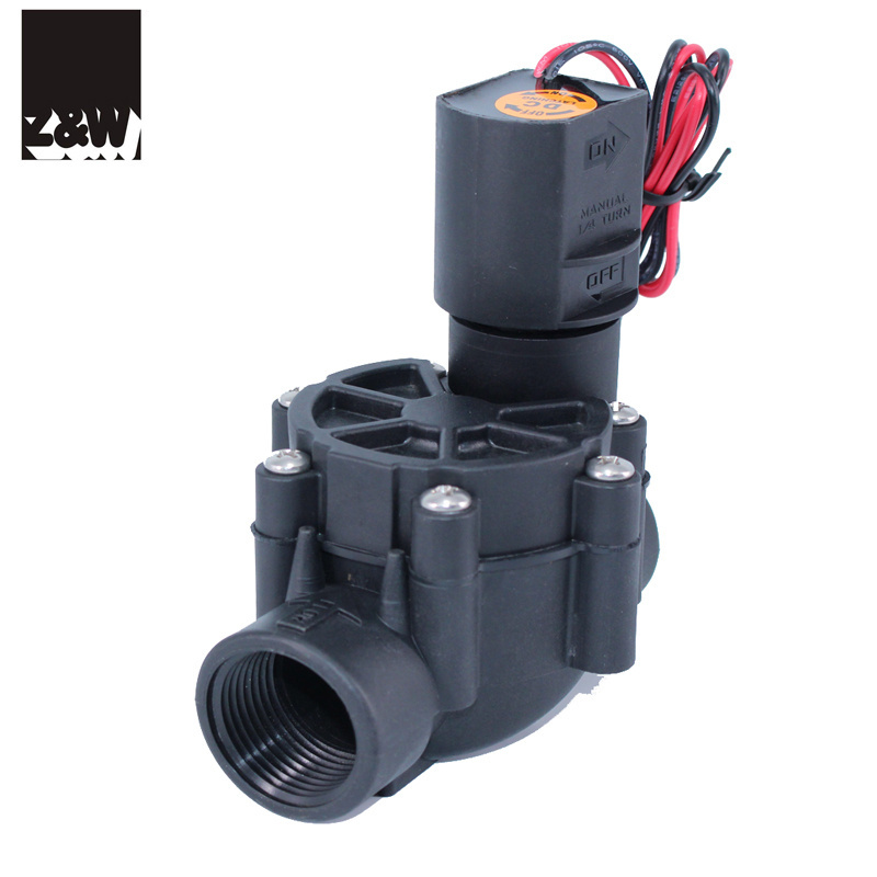 plastic irrigation solenoid valve 100D  landscaping watering magnetic pulse for rain bird 1