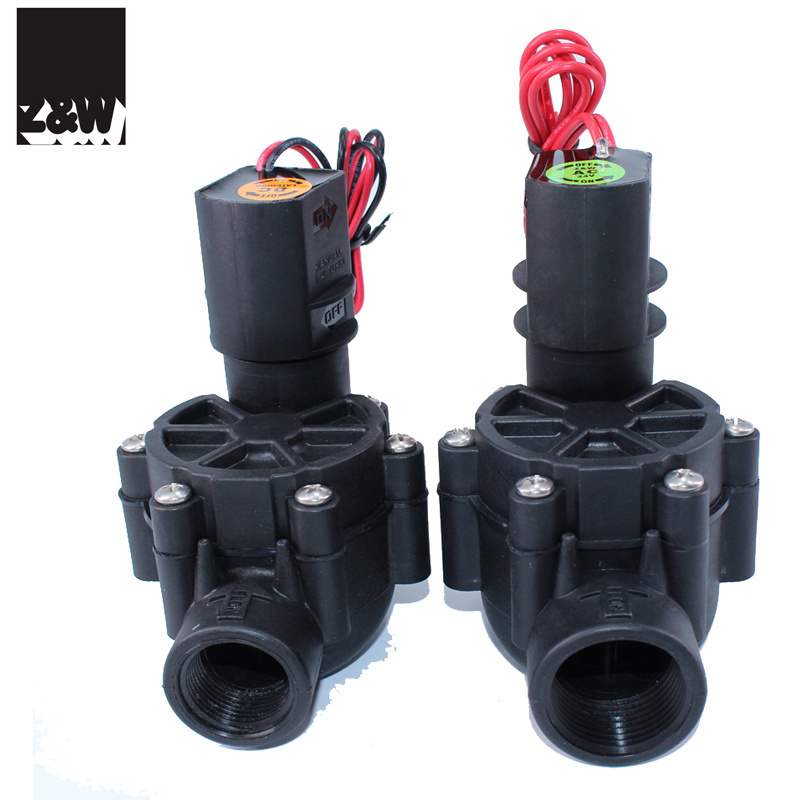 plastic irrigation solenoid valve 100D  landscaping watering magnetic pulse for rain bird 1