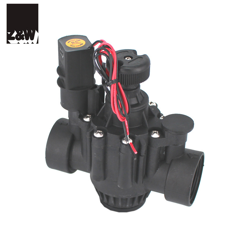 plastic irrigation solenoid valve 150P 1.5 inch PGA suitable rain bird DN40 PE50 24VAC Latching