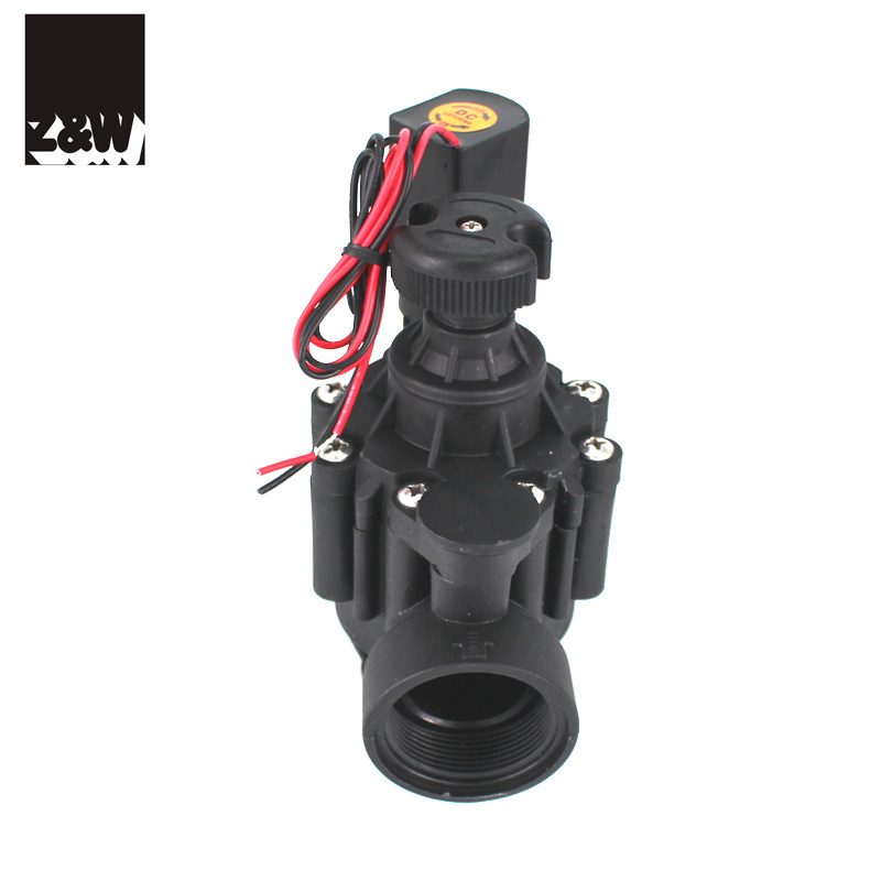 plastic irrigation solenoid valve 150P 1.5 inch PGA suitable rain bird DN40 PE50 24VAC Latching