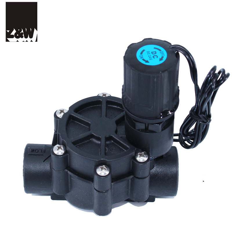 O75D IRRIGATION SOLENOID VALVE LOW FLOW CONTROL In-Line Automatic Sprinkler Valve 3/4