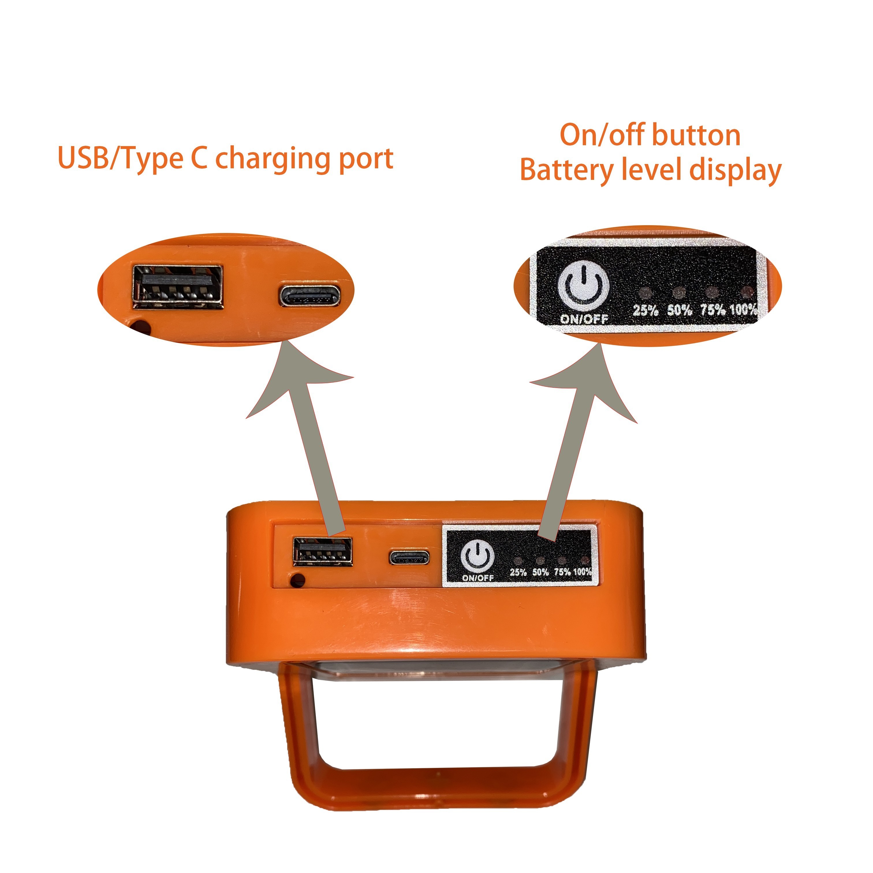 JENSJ668-BU  waterproof IP65 lamp lights Solar flood lights Led  Camping Light Rechargeable Outdoor Portable Camping Fishing