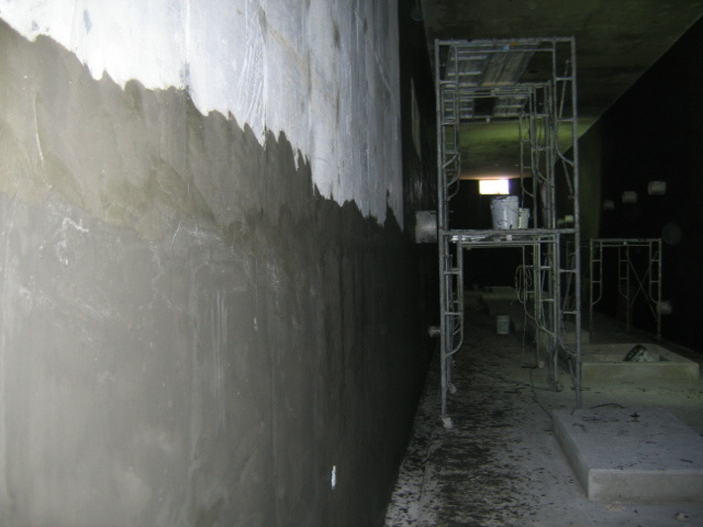 Excellent water based epoxy coating  concrete surface  preparation for floor and walls of water tank JS CHEM Seretite