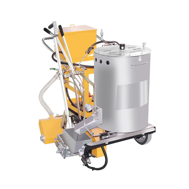 manual automatic road marking machine  JS CHEM Thermoplastic marking machine